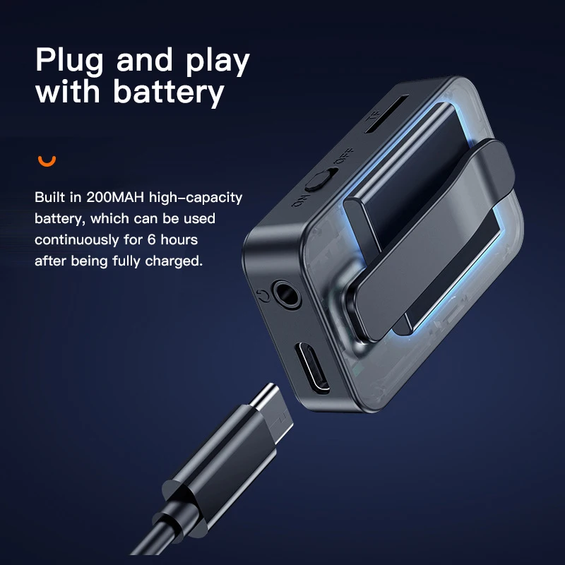 

2021 Новый Bluetooth совместимый 5,0 MP3 аудио плеер беспроводной аудиоприемник с ЖК-экраном подходит для ПК ТВ автомобильный адаптер