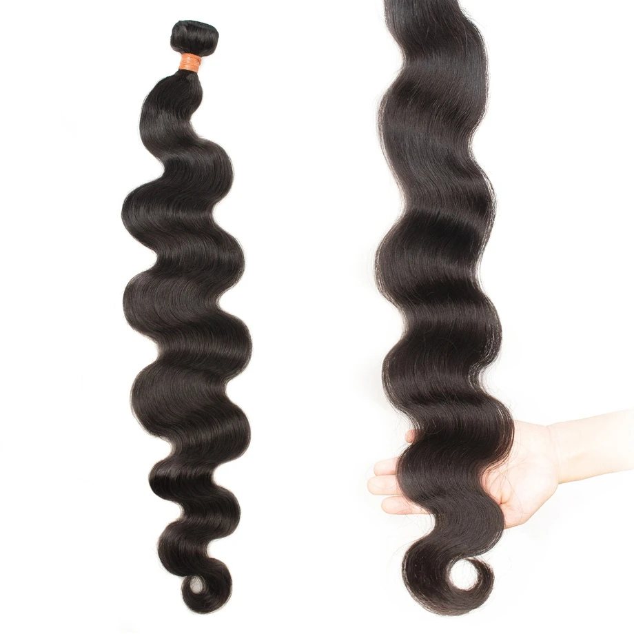 Бразильские волнистые волосы пряди 30 40 дюймов короткие длинные натуральные