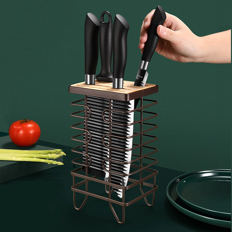 Металлическая подставка для раковины держатель ножей стеллаж хранения гаджеты