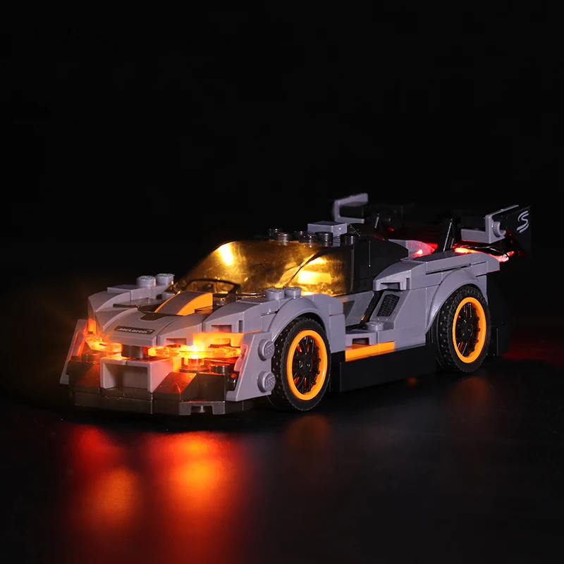 

Светильник для McLaren Senna 75892, набор для строительства серии скоростей, игрушки для детей (светильник