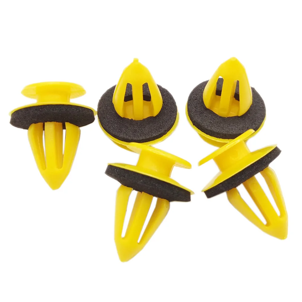 10 мм авто автомобильный бампер зажимы Дверная панель застежка заклепки крыло