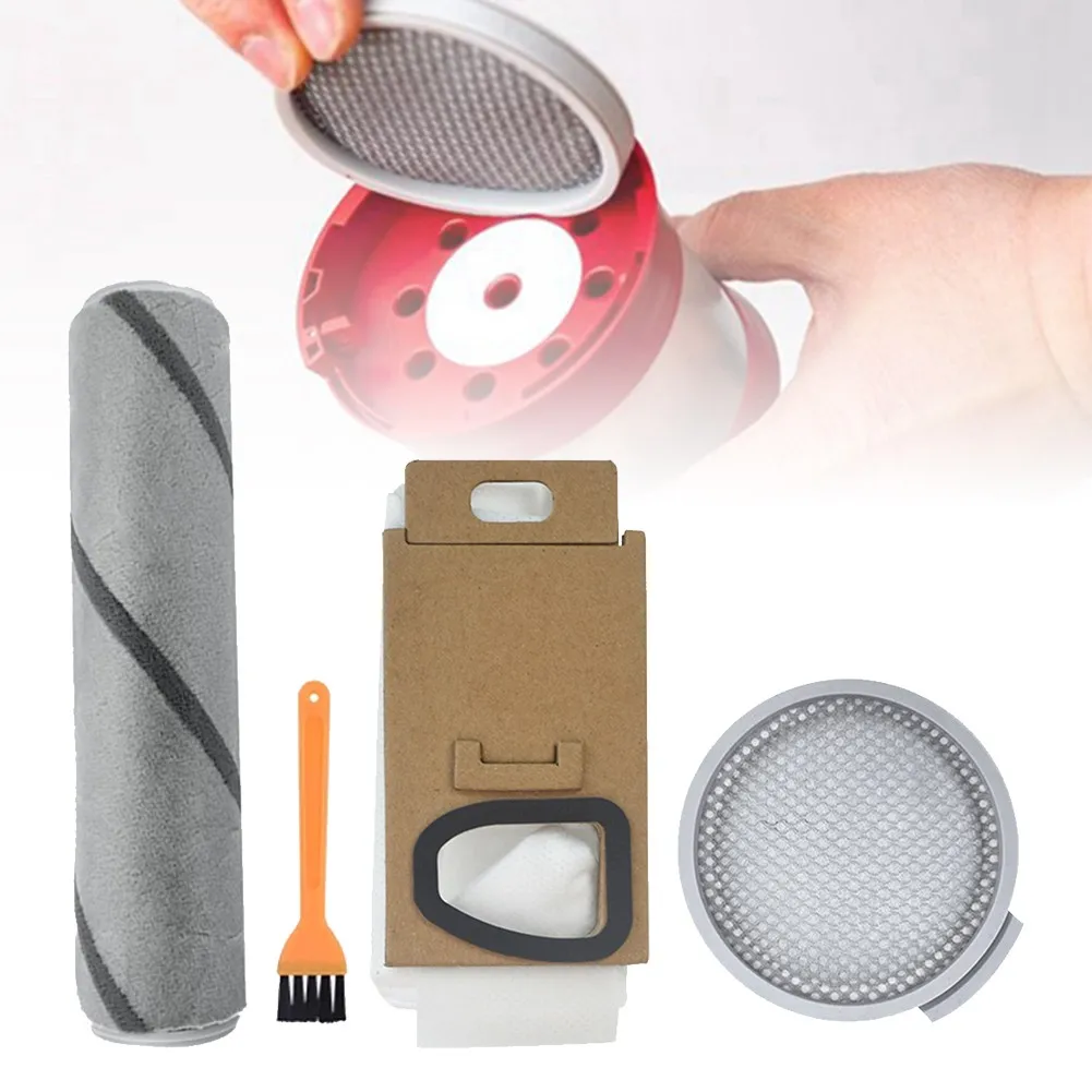 

Vacuum Cleaner Dust Bag Roller Brush Filter Accessories Sets For MSCWXCQ01RR/H6 Robotic Vacuum Cleaner Parts Cleaning Tool Kit