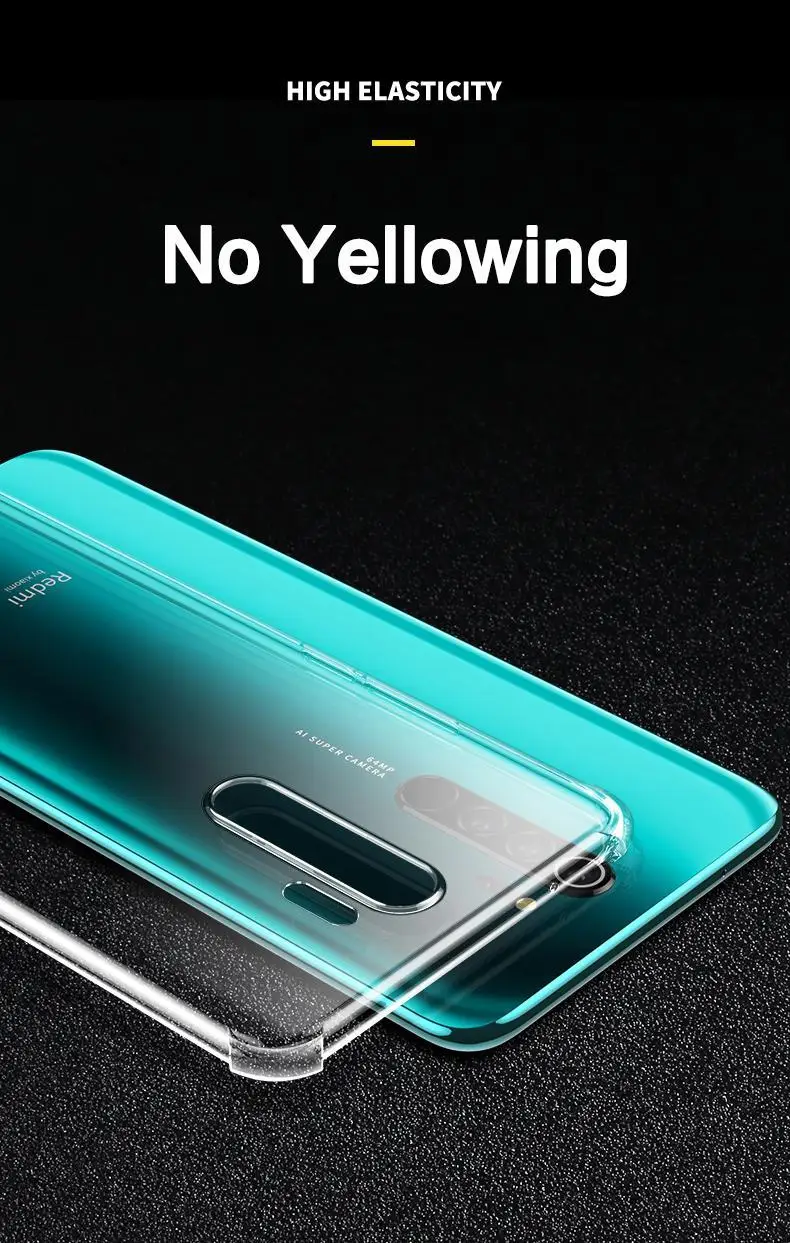 Ударопрочный чехол для Xiaomi Redmi Note8 Pro Note7 Note6, мягкий чехол из ТПУ для Redmi 7A K20 Redmi Note5 4X, силиконовый чехол