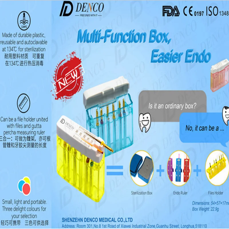 Коробка для стоматологических эндоскопов 5 шт. многофункциональная коробка