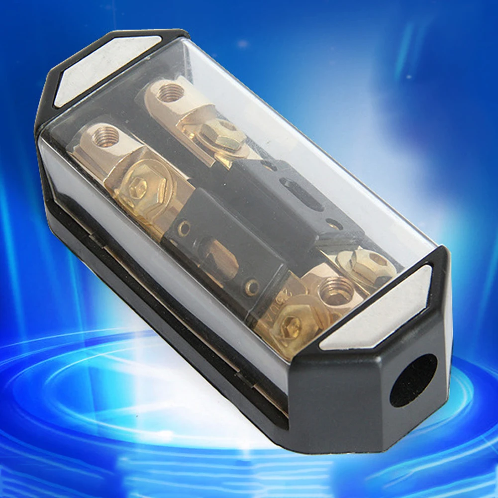 С крышкой надежное 2 полосное аудио прочное распределение аксессуаров 100А