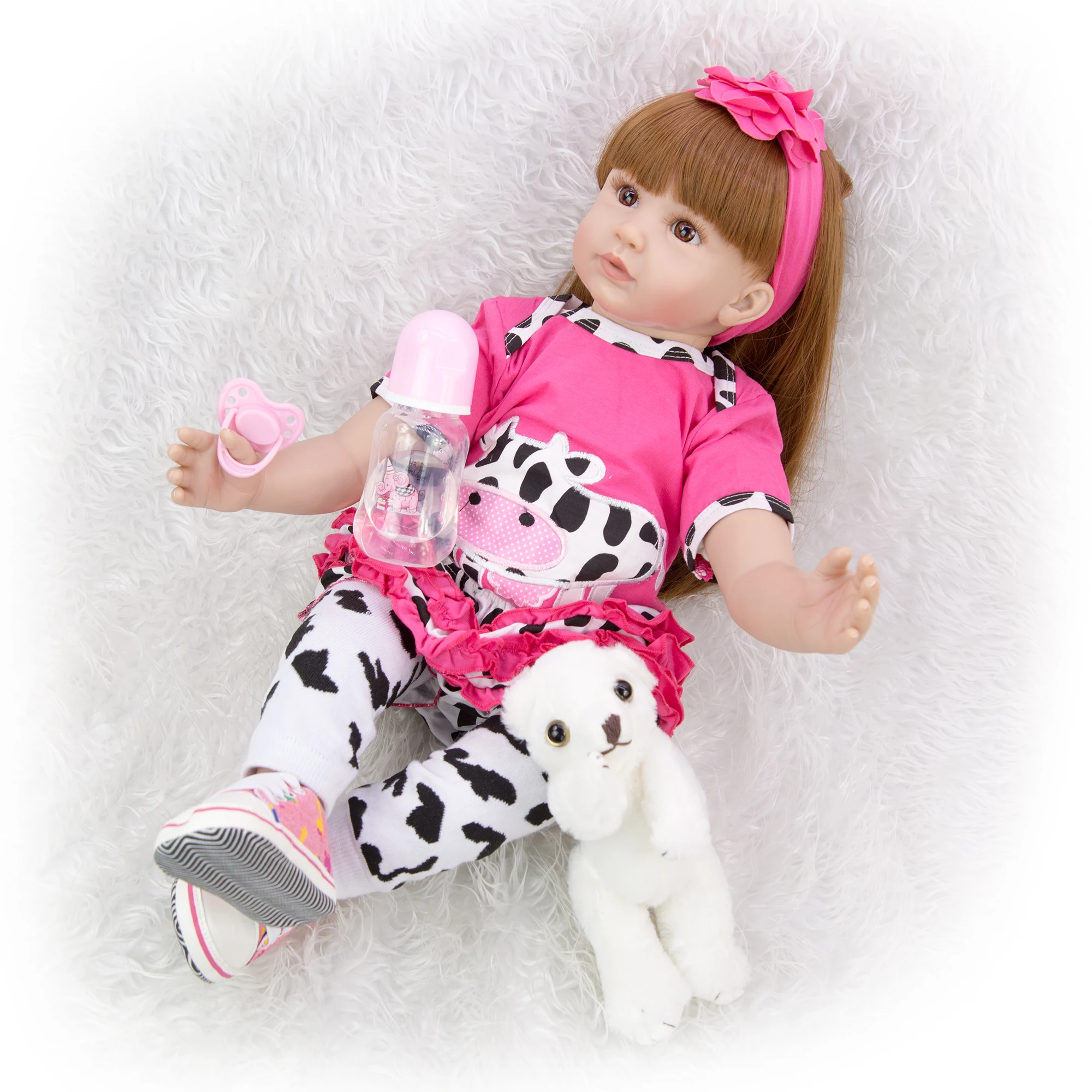 Реалистичная силиконовая кукла реборн KEIUMI 60 см | Игрушки и хобби