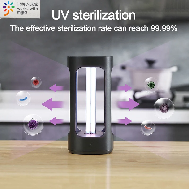 Оригинальная умная дезинфицирующая лампа Youpin FIVE трубчатая стерилизационная