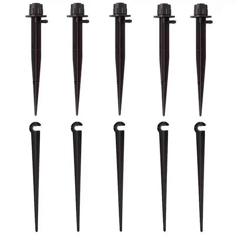 50 шт. капельных излучателей регулируемый до 360 градусов поток воды Оросительная