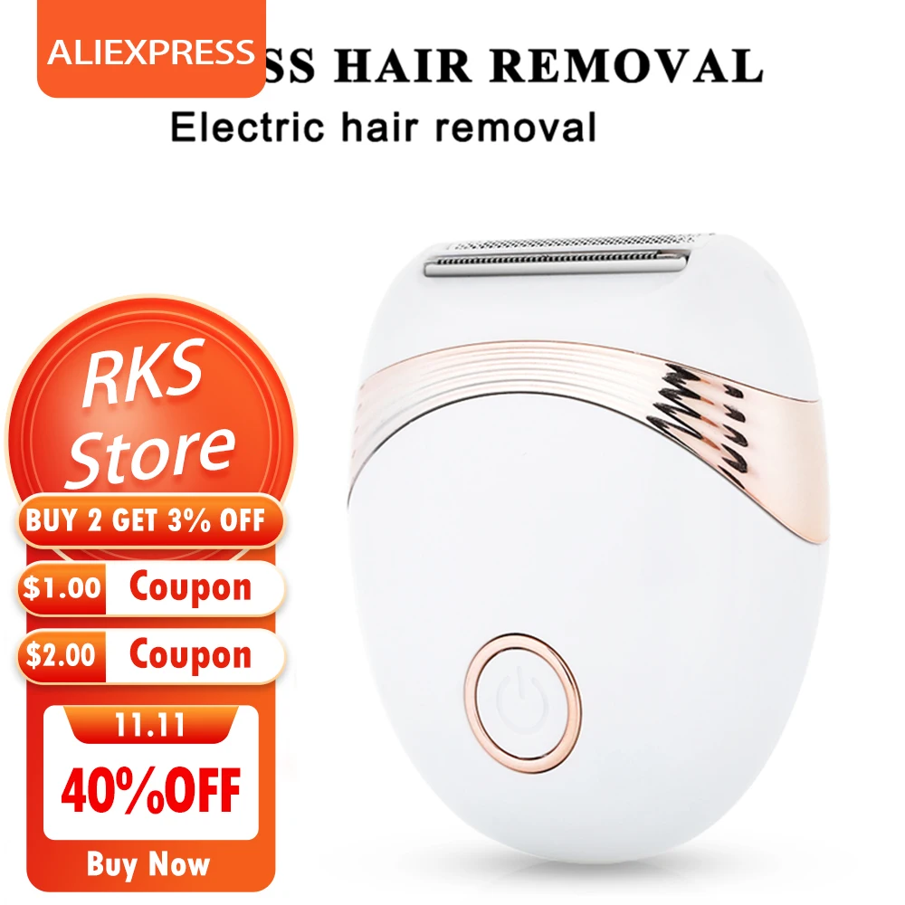 

Новый миниатюрный Электрический эпилятор, Женская бритва, электрическая перезаряжаемая Бритва для женщин, триммер для бритья, машинка для ...