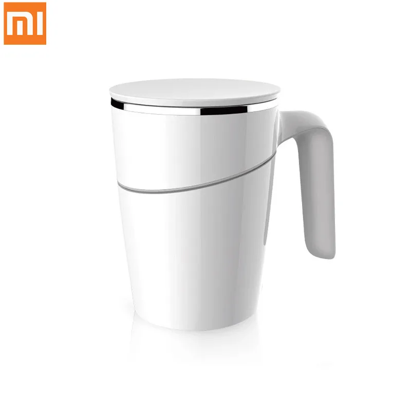 Xiaomi Fiu 470 мл не разливающая чашка из нержавеющей стали Волшебная присоска брызговик Нескользящая ABS двойная изоляция 304 нержавеющая
