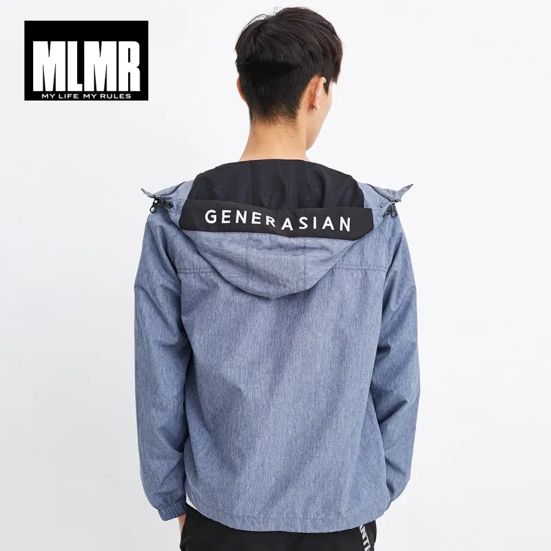 JackJones осень мужской повседневный уличный стиль с капюшоном легкая куртка