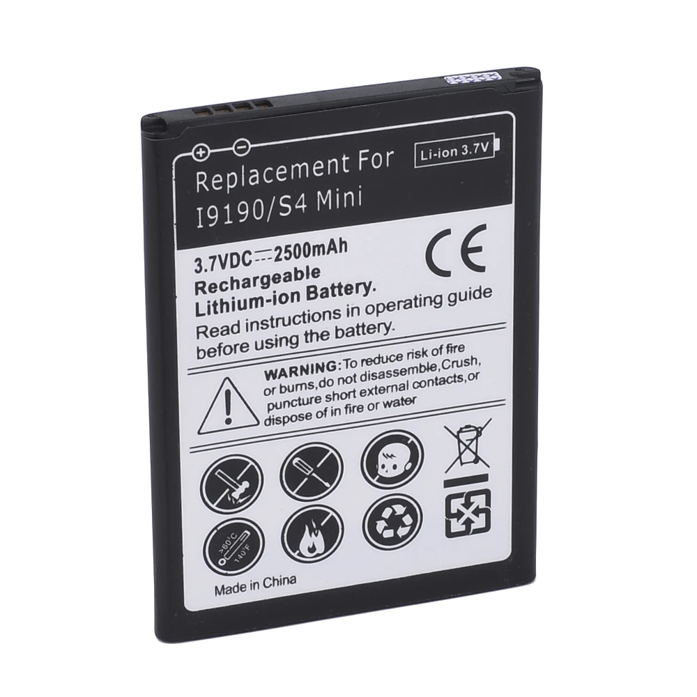 Аккумулятор мобильный телефон 2500 мА · ч для Samsung GALAXY S4 Mini литий-ионный аккумулятор