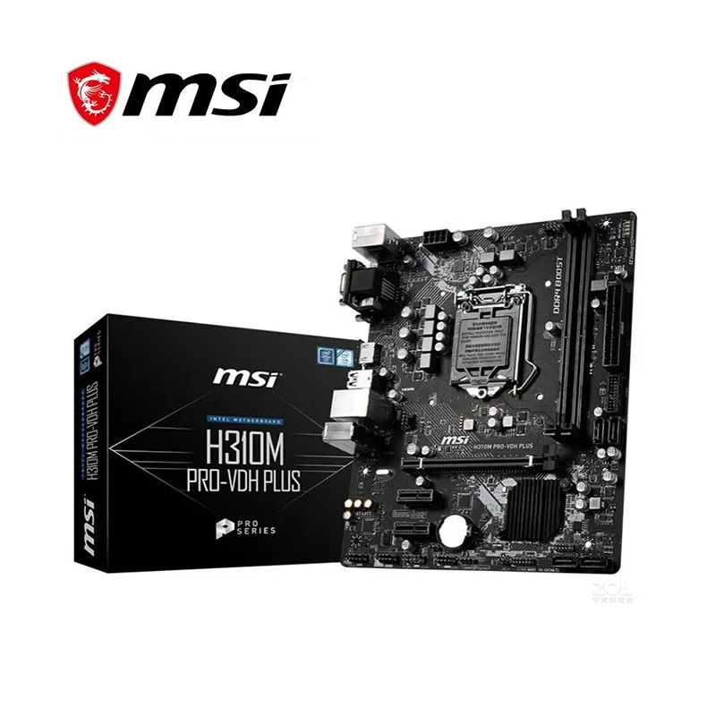 Новинка для материнской платы MSI H310M PRO VDH PLUS Socket LGA 1151 DDR4 Intel оригинальная