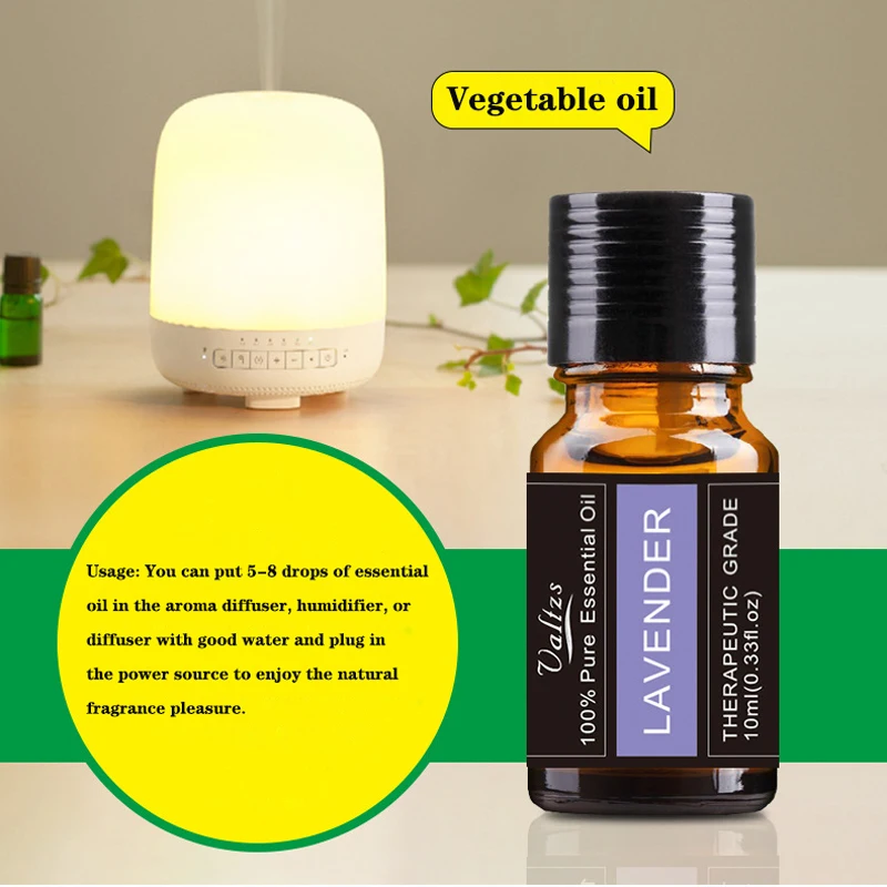 10 мл эфирное масло для ароматерапии лаванда лемонграсс сандаловое машина