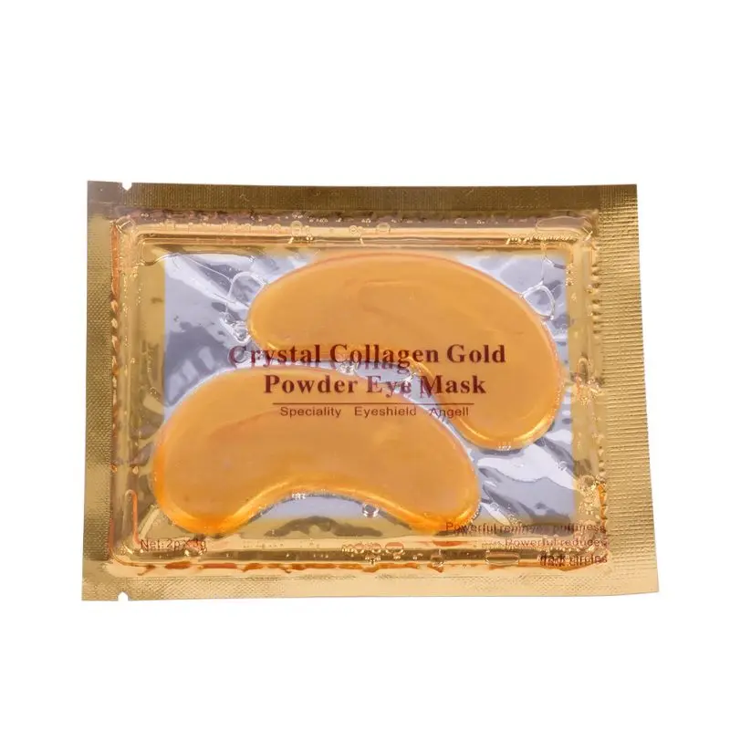 5 пар/набор 10 шт Gold Crystal коллагеновая маска для глаз накладки на глаза устранение