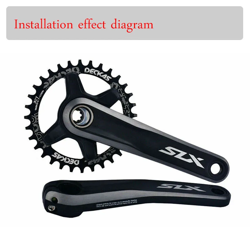 DECKAS 96 BCDS Chainring Bicycle Narrow Wide Chain Ring Mountain Bike Chainwheel Round Oval 32T 34T 36T 38T MTB Accessories | Спорт и