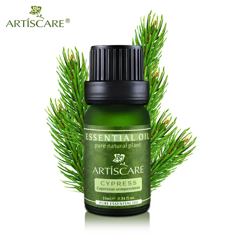 Чистое эфирное масло ARTISCARE Cypress 10 мл подтягивает кожу и жирное для лица очищает