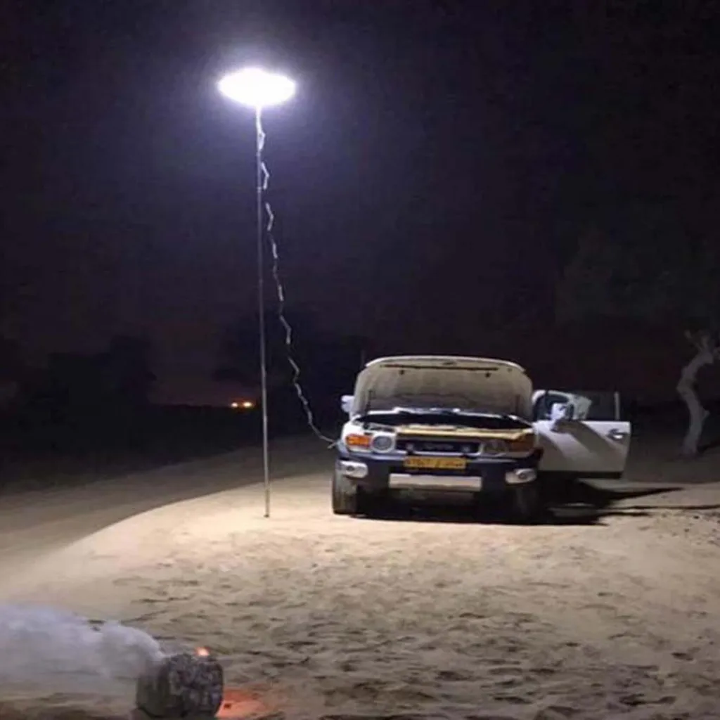 

Telescopic COB Rod LED Fishing Outdoor Camping Lantern Light Lamp Hiking BBQ ic chip garden Emergency Lanterns