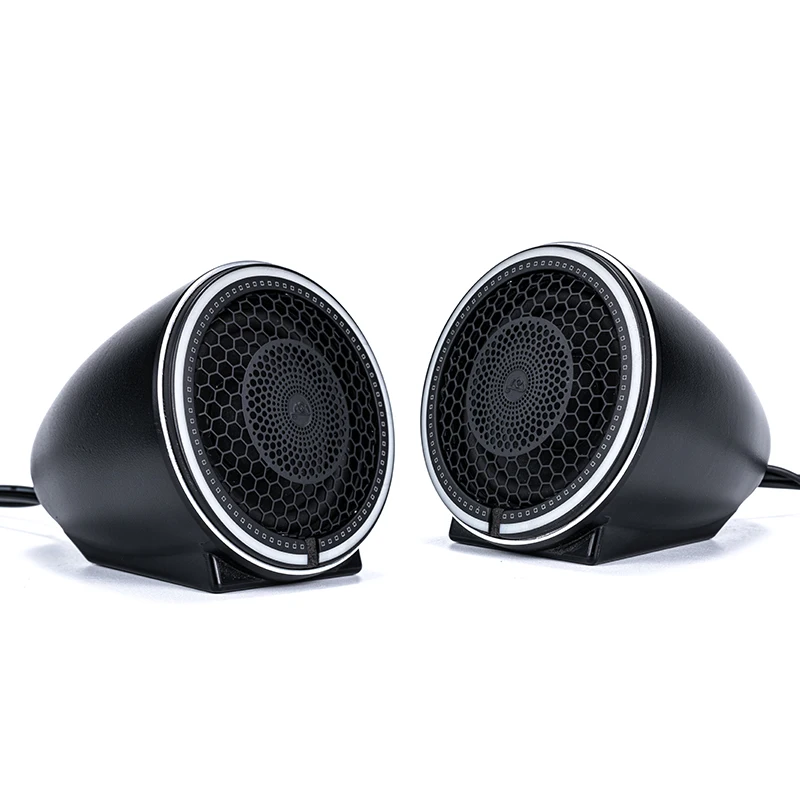 2 шт. автомобильная Колонка среднего диапазона с RGB-подсветильник кой 8 дюйма |