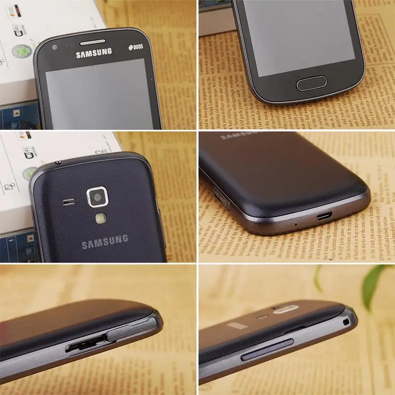 Оригинальный смартфон Samsung Galaxy S Duos разблокированный телефон с двумя SIM-картами 3G
