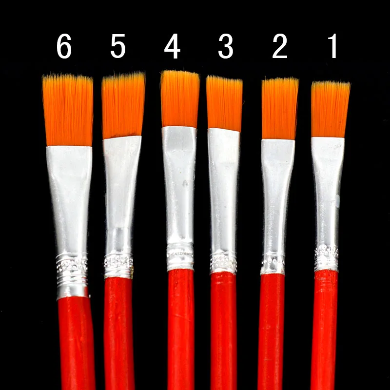 6 шт. нейлоновые Акриловые искусственные волосы