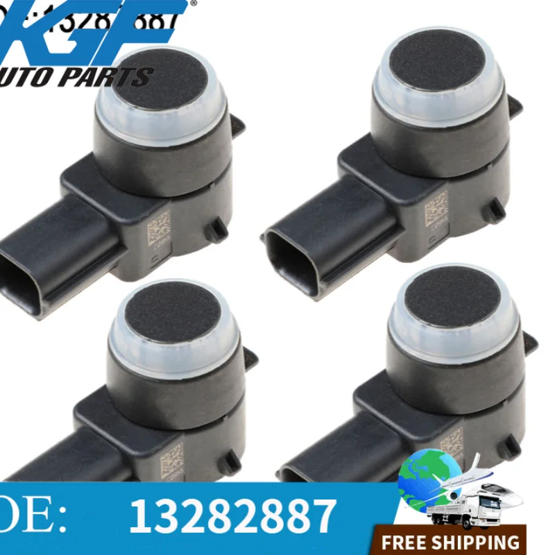 

NEW high quality 4PCS New PDC Parking Sensor Bumper Object Reverse Assist Radar For GMC 13282887 0263003817 car accessories