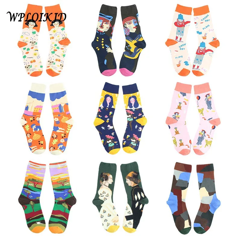 [WPLOIKJD] качественные повседневные Красочные Новые осенне-зимние стильные женские