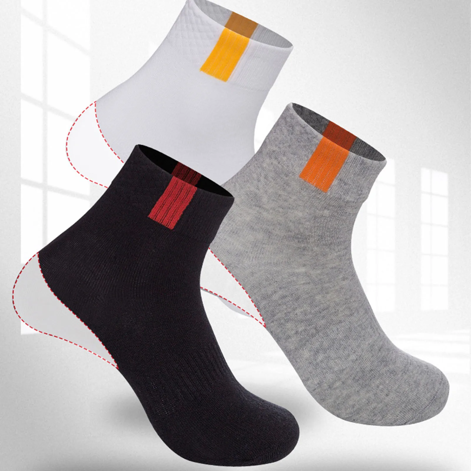 

Invisible Silicone Increase Insoles Sock Height Lift Soft Feet Cushion Inner Heightening Pad Women Men Heel Pads Socks AC889