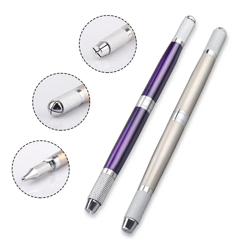1 шт. микроблейдинг tebori ручка PCD Microblade Naald Houder wenkbrauw Permanente Make Handmatige Татуировка ручка