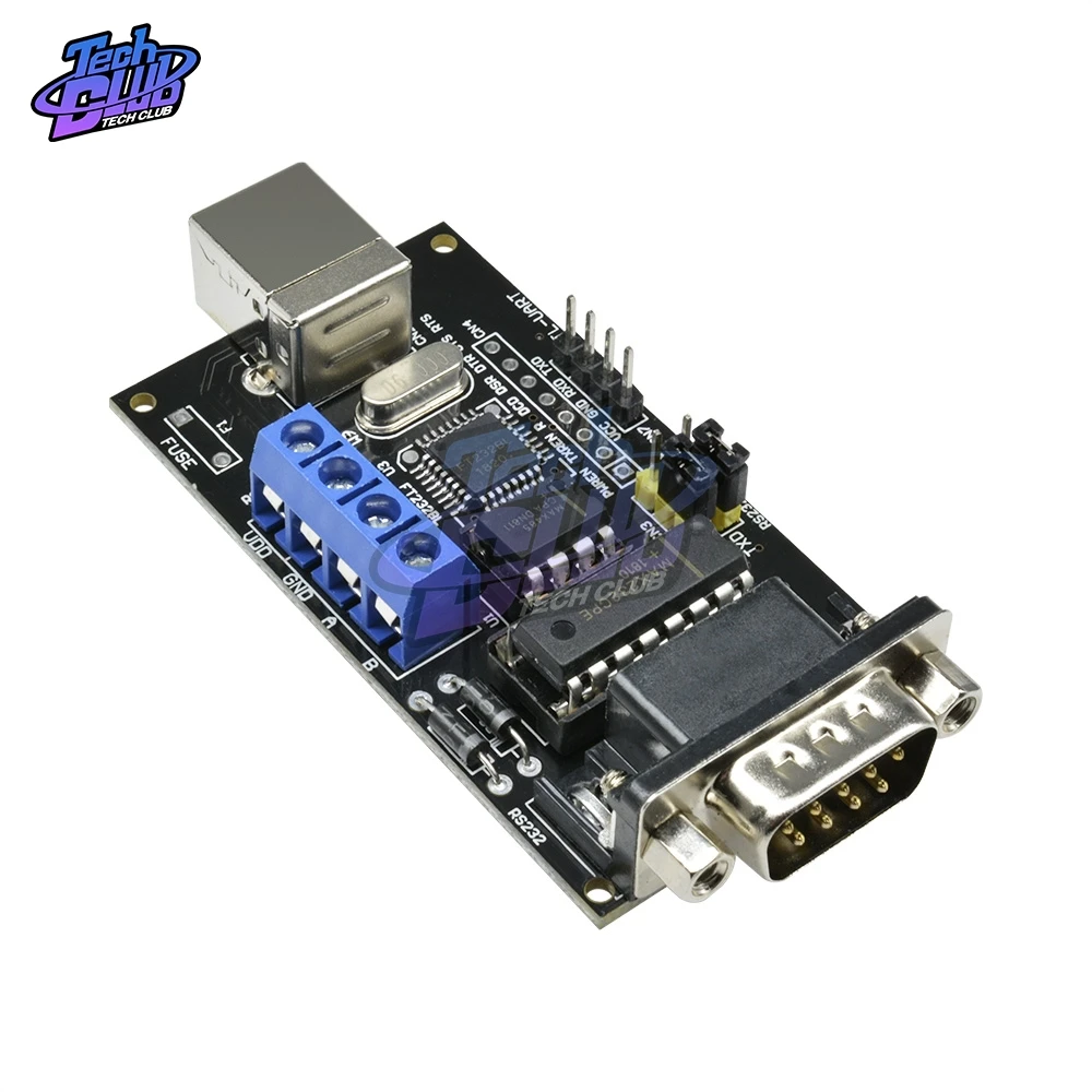 FT232BM/BL FTDI Стандартный USB к последовательному RS232 TTL UART RS485 конвертер DB9 модуль
