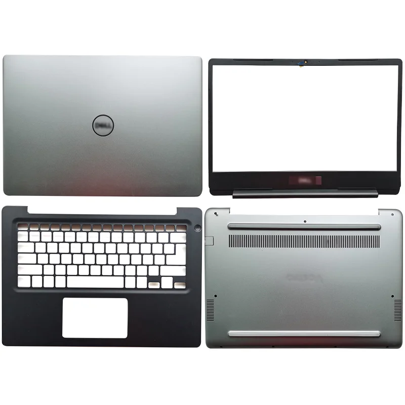 Серебряный новый для DELL Vostro 14 5481 V5481 Ноутбук LCD задняя крышка/передняя