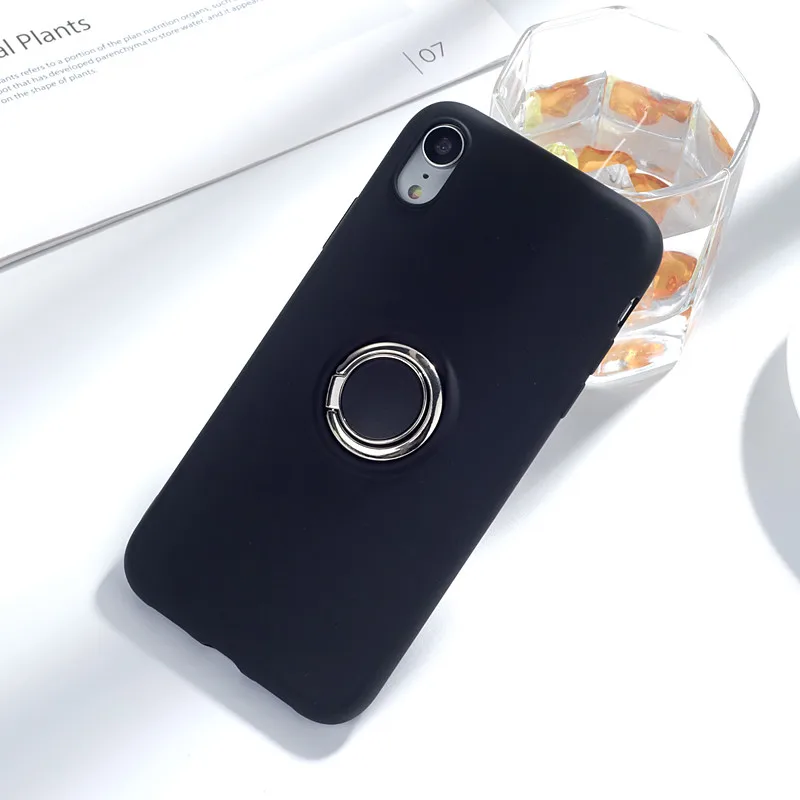 Meachy кольцо держатель цвета ТПУ чехол для huawei P30 20 Pro Lite mate Honor 10 V20 Силиконовый