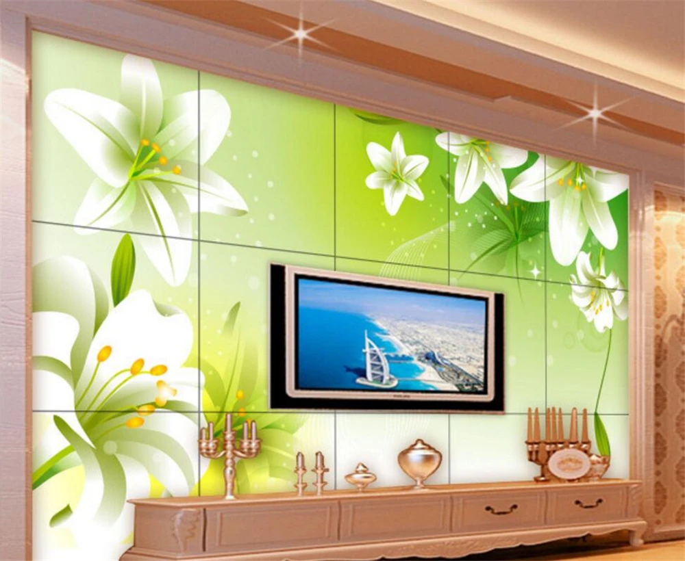 Большой заказ обои для гостиной спальни стены домашний декор|tv background|custom