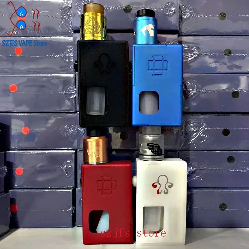 

Electronic Cigarette Mech Mod Box Mod Vape Graffiti Color Bypass Mode 24mm 510 Wire Apocalypse Rapture RDA vsStorm ECO Max 90 W