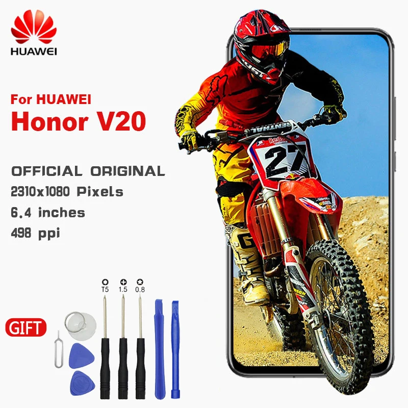 Huawei lcd сенсорный экран с рамкой дисплей для huawei Honor V20 View 20 PCT-AL10 PCT-L29 Замена ЖК-дисплей s