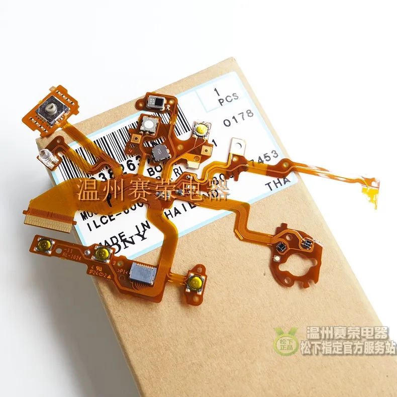 Новая верхняя крышка гибкий кабель FPC для Фотоаппарата Sony ILCE-6000 A6000 Запасная часть