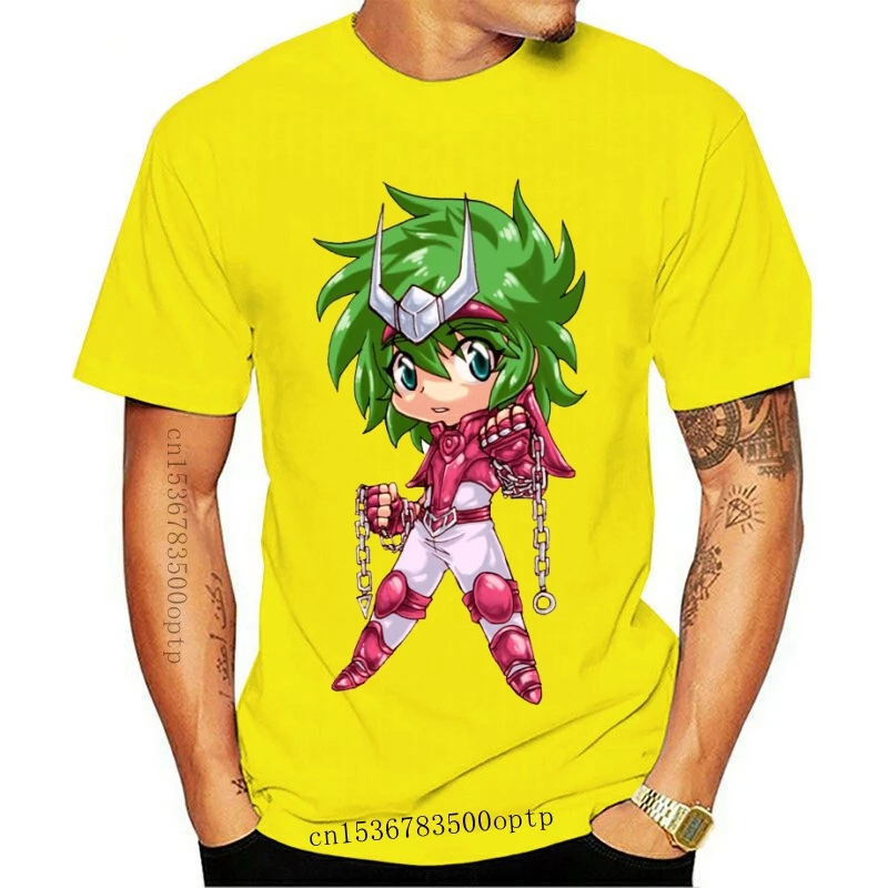 

New Saint Seiya Half Sleeve White T Shirt
