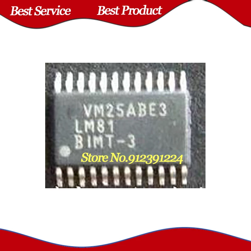 

10 Pcs LM81BIMT-3 TSSOP24 New and Original In Stock