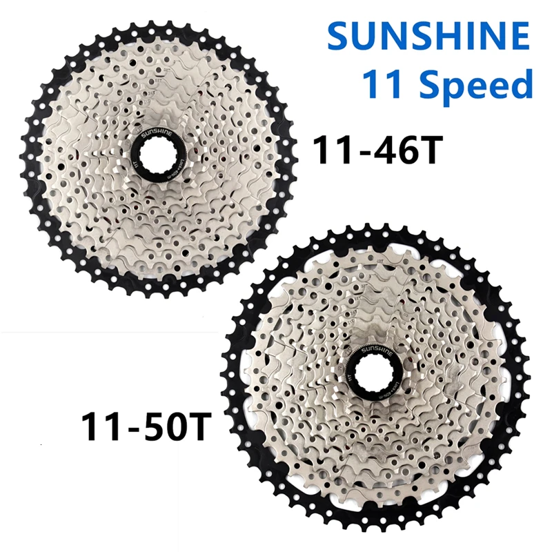 Велосипедные колеса Sunshine 46T 11S 50T Volante широкое зубчатое соотношение запчасти для