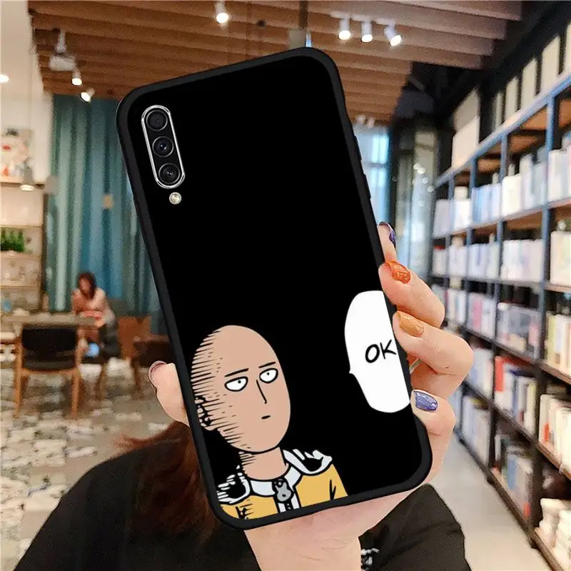 

One Punch Man japanese anime Phone Case For Samsung galaxy A S note 10 7 8 9 20 30 31 40 50 51 70 71 21 s ultra plus