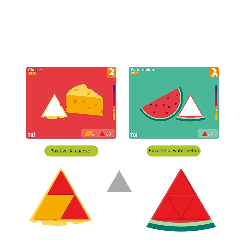 

Toi Children Early Educational Baby Paper Popular Colorful Wooden Shape Cognition Jigsaw Puzzle Toys More Than 3 Years Old