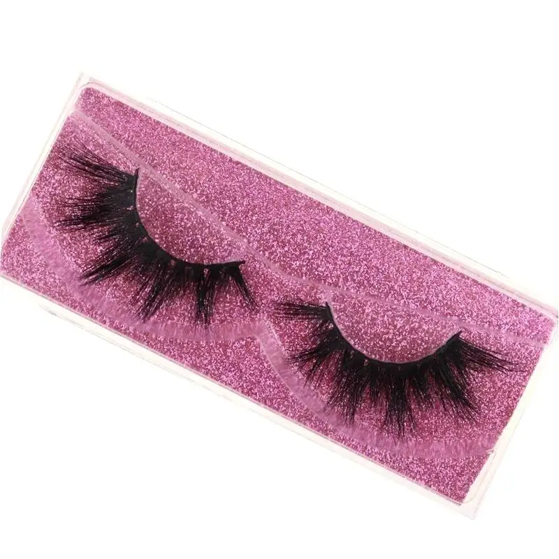 Норковые ресницы 100% без жестокости ручной работы 3D норковые полная полоса Мягкие