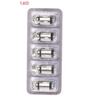 Сменные головки спирали для JUSTFOG Q16 Q14 S14 G14 C14 1,21,4ом, 5 шт.компл.