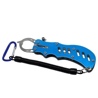 as fishing gripper lure holder aluminum alloy portable stainless steel fish grip lip clamp grabber plier tackle accessories