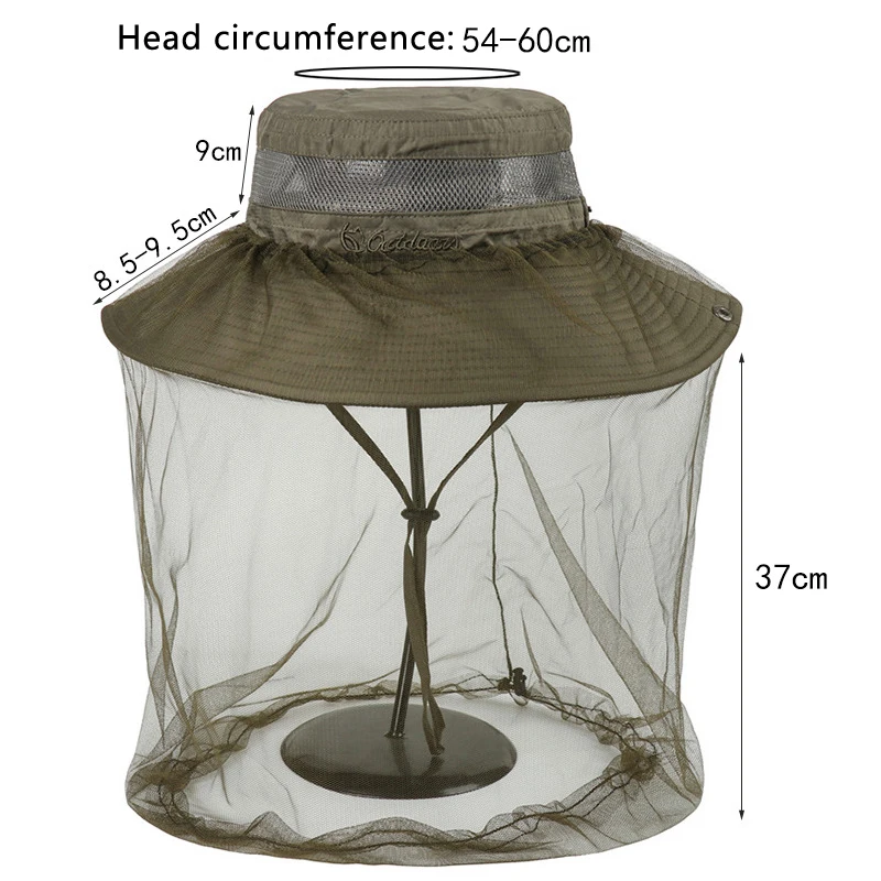 2 шт. рыболовная Кепка с сеткой от насекомых | Аксессуары для одежды