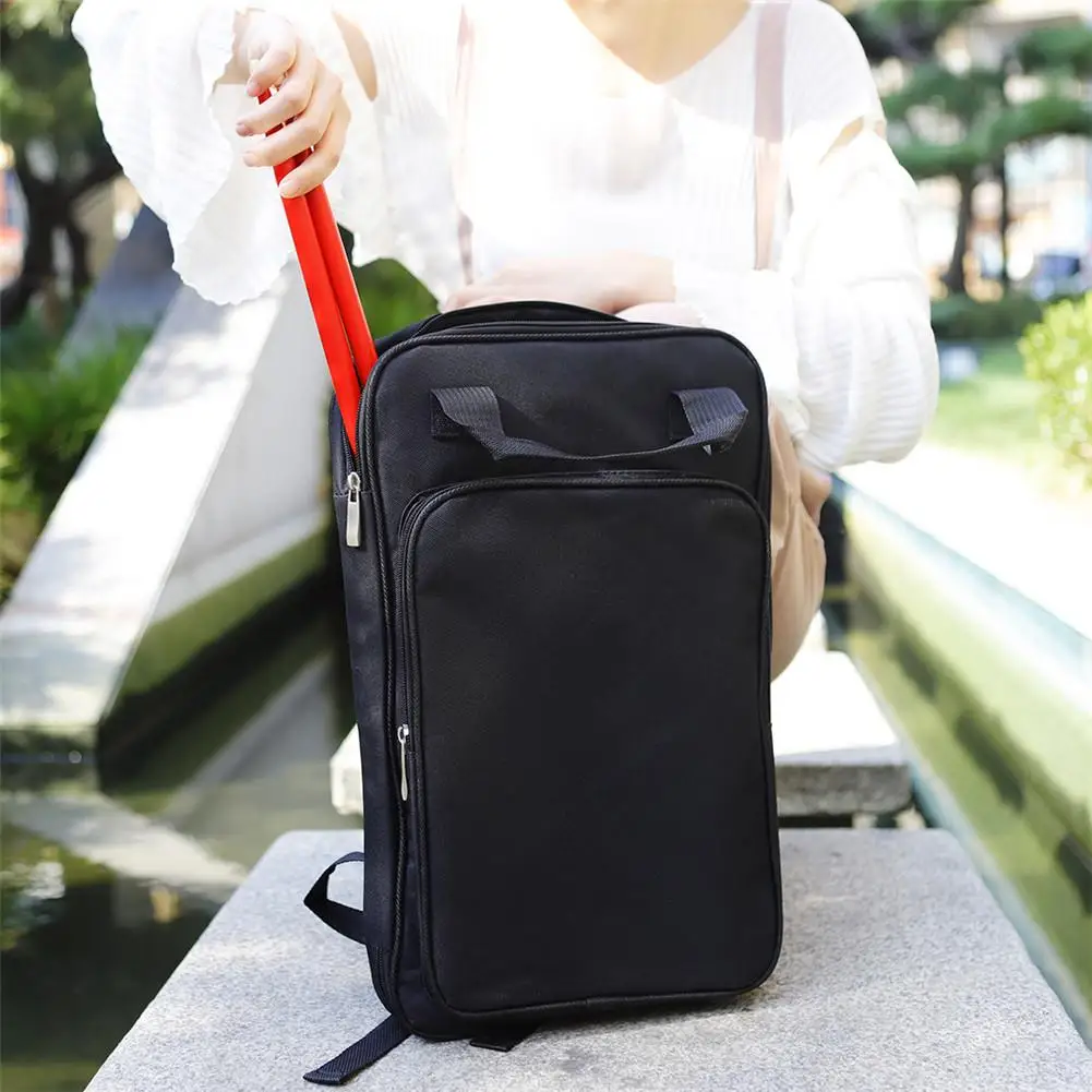 

W-55 Portable Professional Drumstick Bags Cotton Padded Thickened Waterproof Oxford Cloth Drum Sticks Storage Bag Case