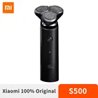 2021 XIAOMI MIJIA S500 электробритва для мужчин, умная портативная бритва с 3 головками, моющаяся основная дополнительная бритва, триммер для бороды, машинка для стрижки