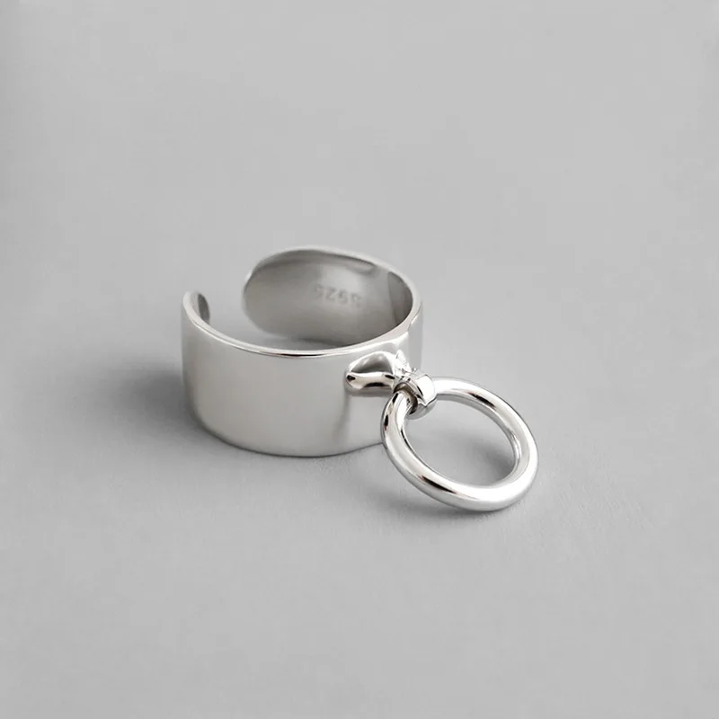 Женское серебряное кольцо с защитой от аллергии|Кольца| |