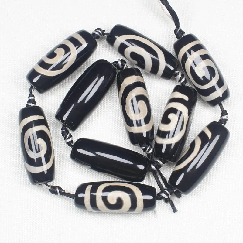 

Many Patterns 30mm Oval Dzi agates Loose Beads , 10pcs per strand , For DIY Jewelry Making, pendant,necklace