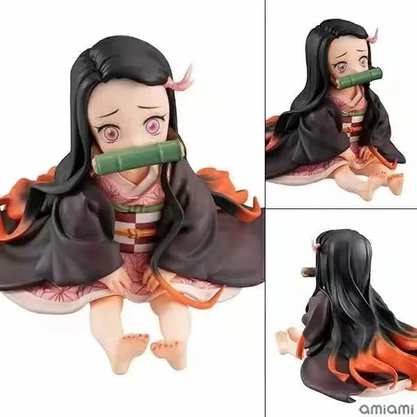 

Japan Anime Demon Slayer Kimetsu no Yaiba figure Kamado Tanjirou Nezuko PVC Action Figure Warrior Model Figuals Toys Gift